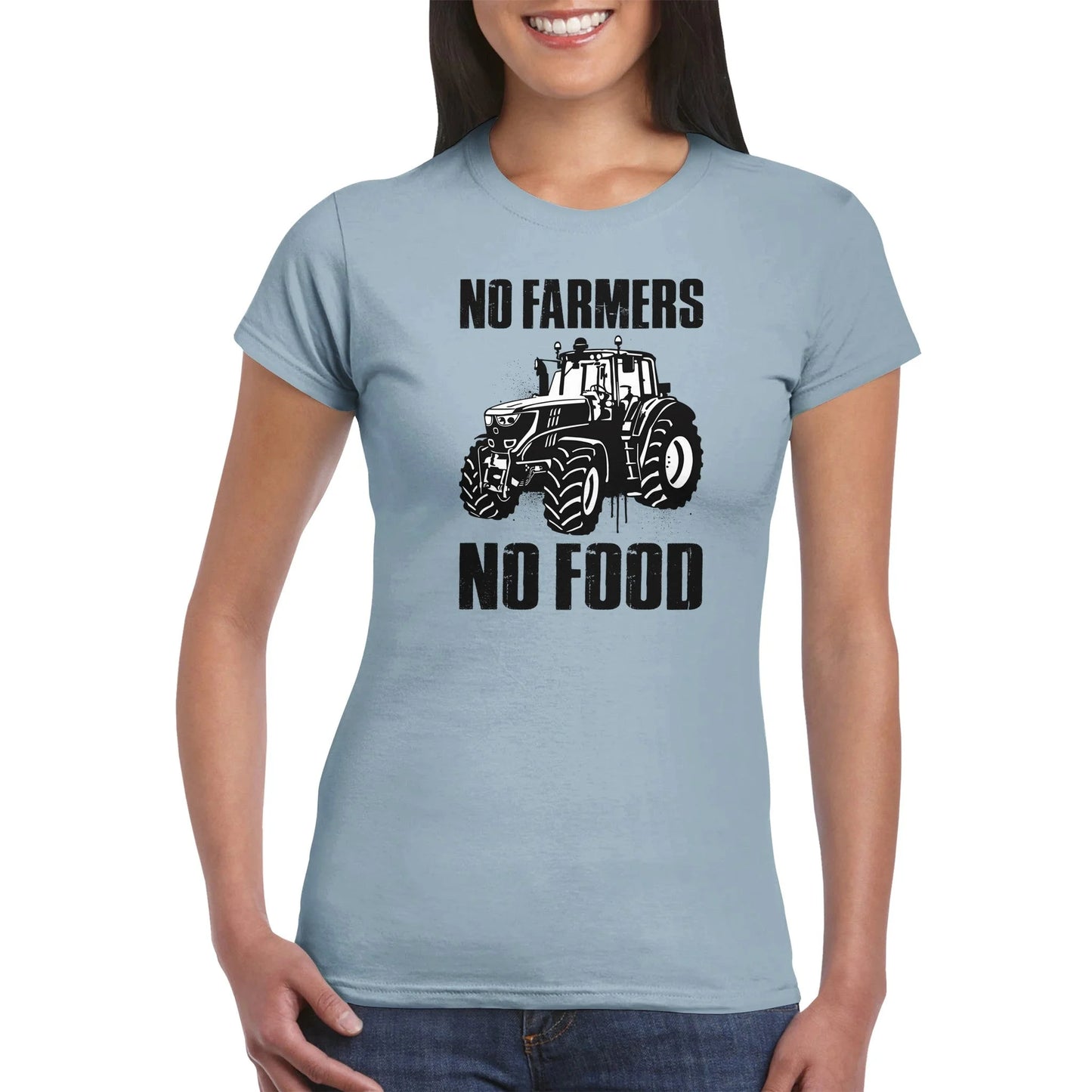 Keine Bauern, kein Essen, Damen T-Shirt