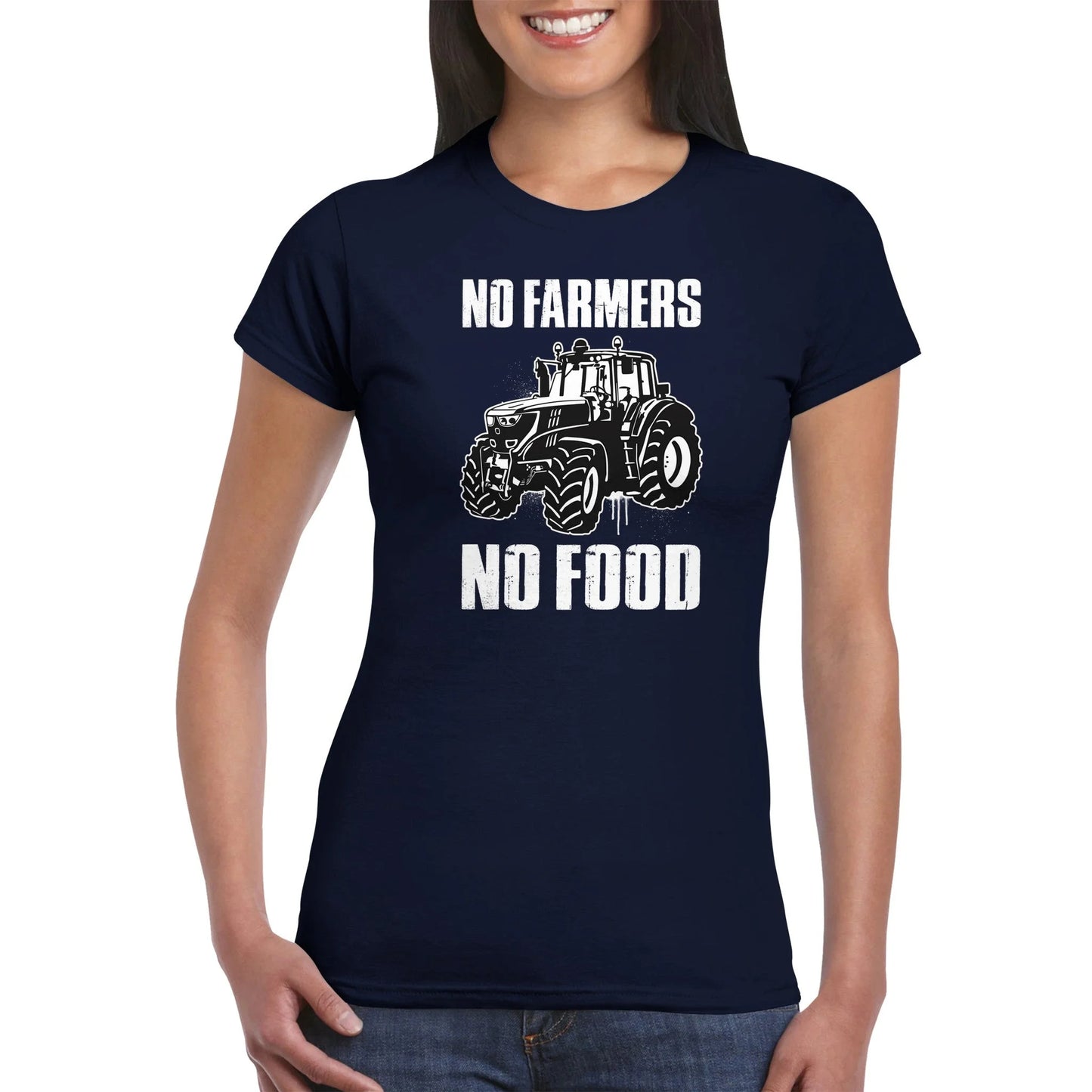 Keine Bauern, kein Essen, Damen T-Shirt