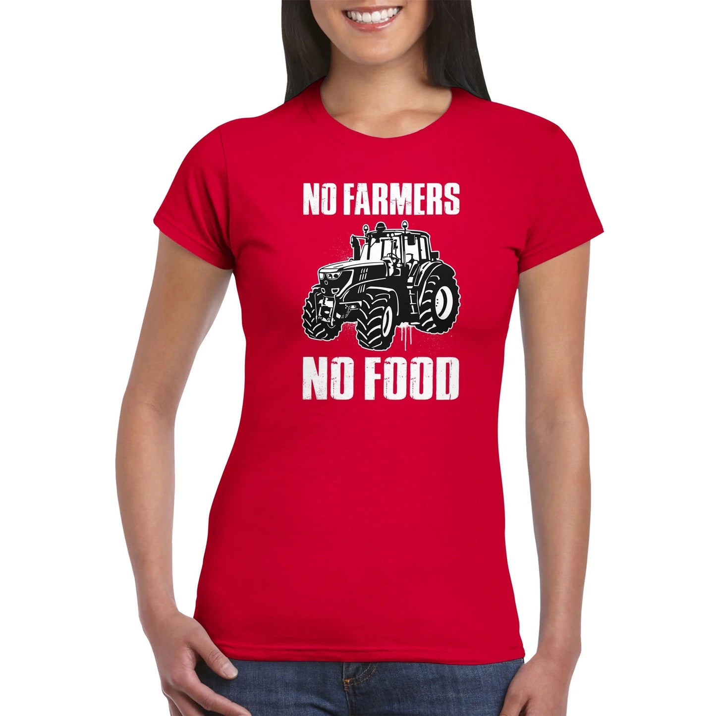 Keine Bauern, kein Essen, Damen T-Shirt
