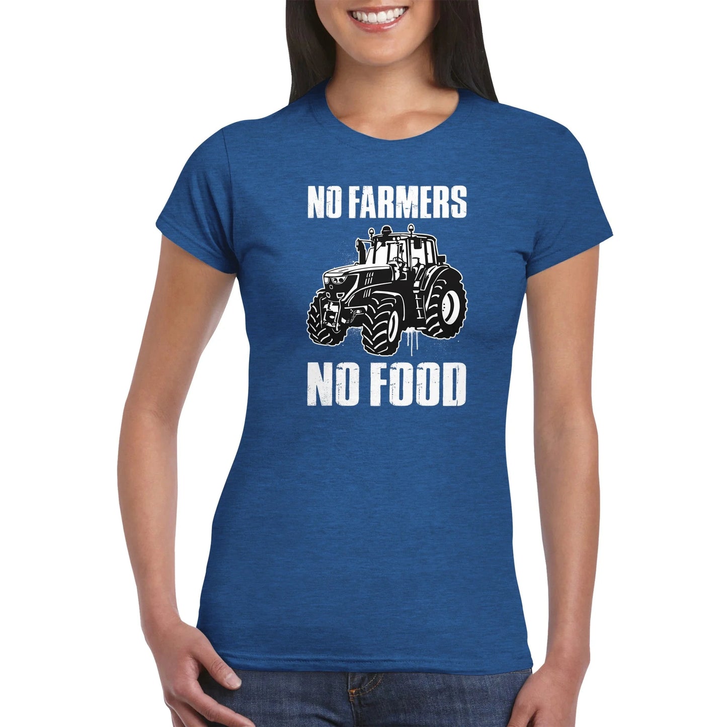 Keine Bauern, kein Essen, Damen T-Shirt
