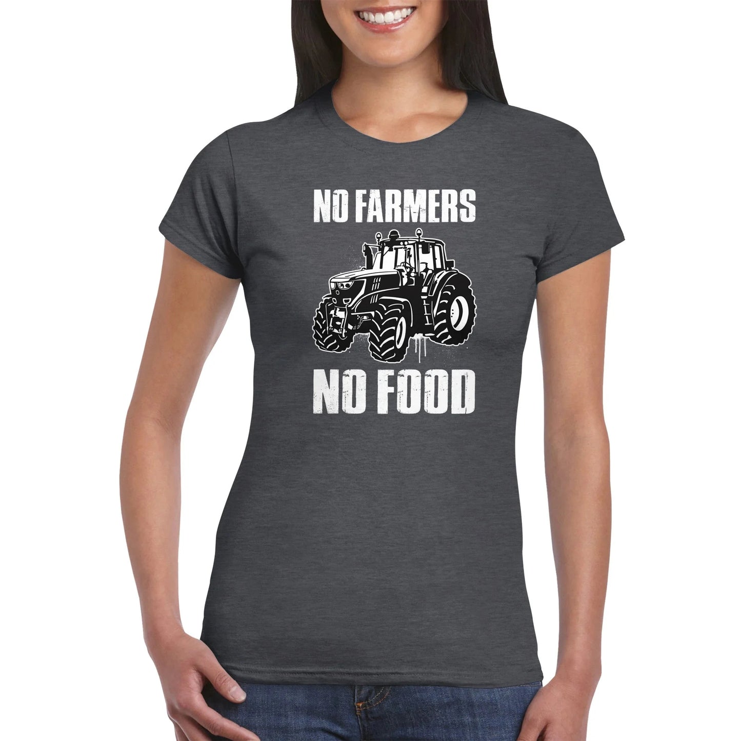 Keine Bauern, kein Essen, Damen T-Shirt