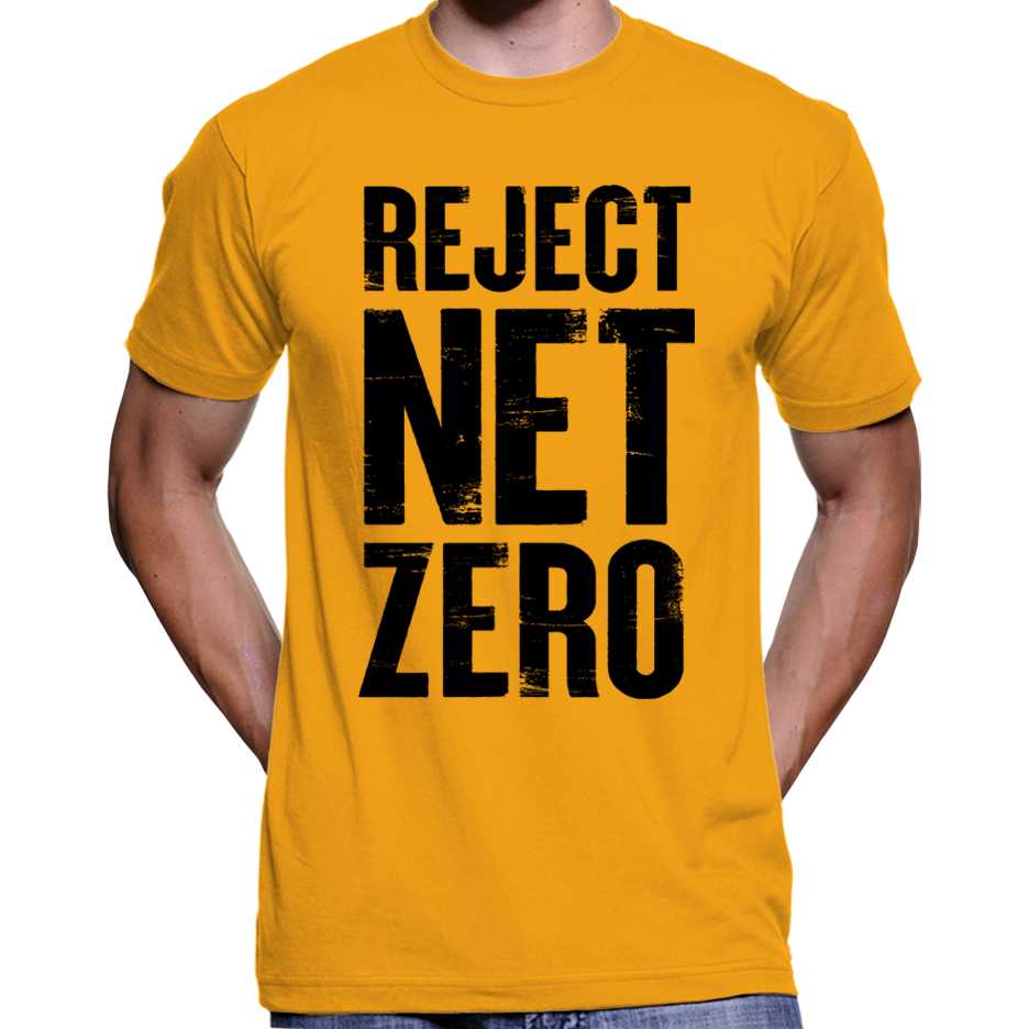 Reject Net Zero T-Shirt Wide Awake Clothing