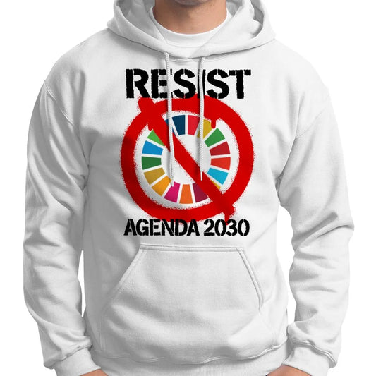 Resist Agenda 2030 Hoodie Wide Awake Clothing