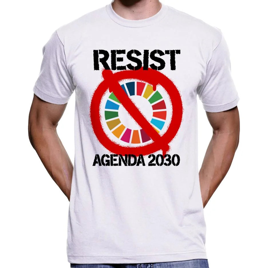 Resist Agenda 2030 T-Shirt Wide Awake Clothing