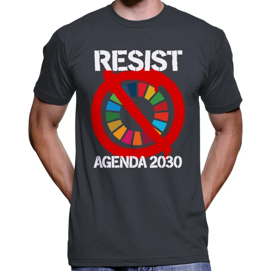 Resist Agenda 2030 T-Shirt Wide Awake Clothing