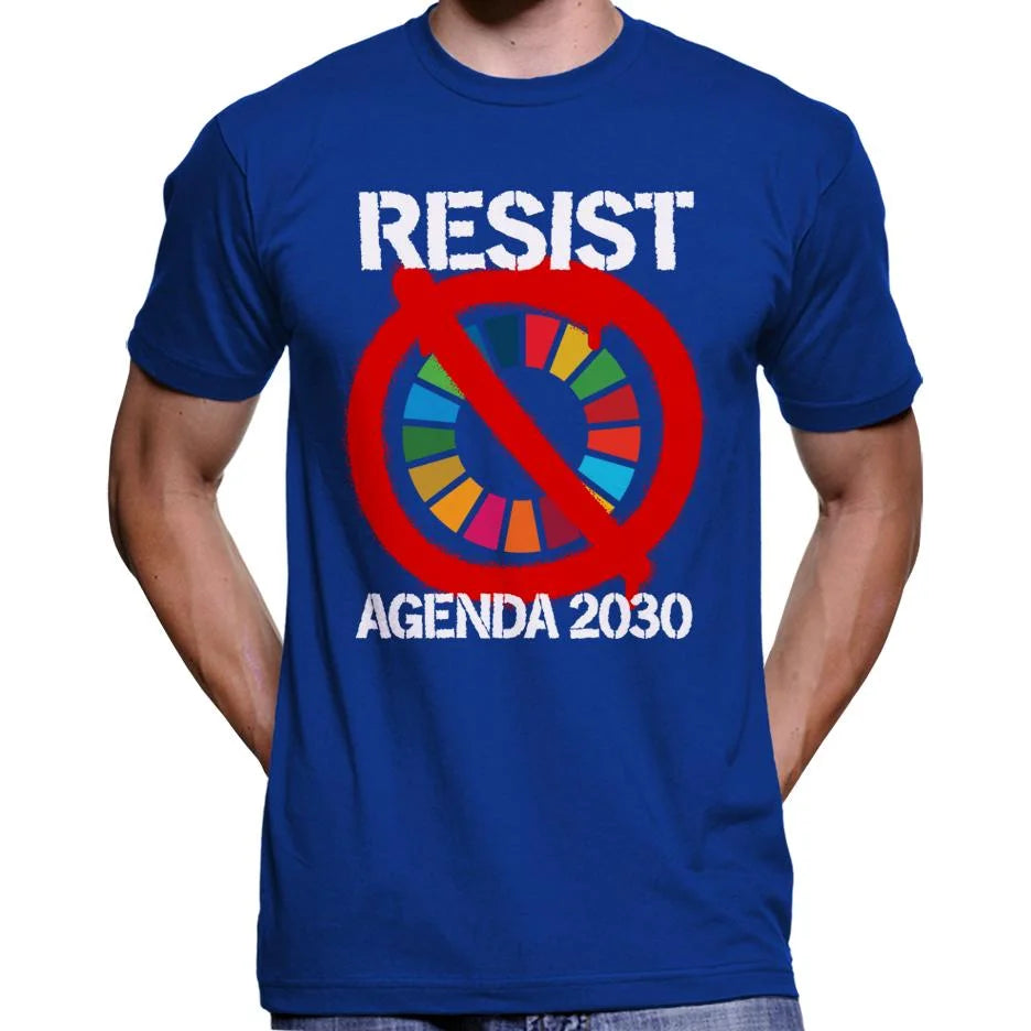 Resist Agenda 2030 T-Shirt Wide Awake Clothing