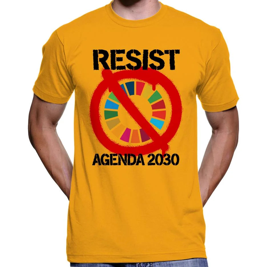 Resist Agenda 2030 T-Shirt Wide Awake Clothing