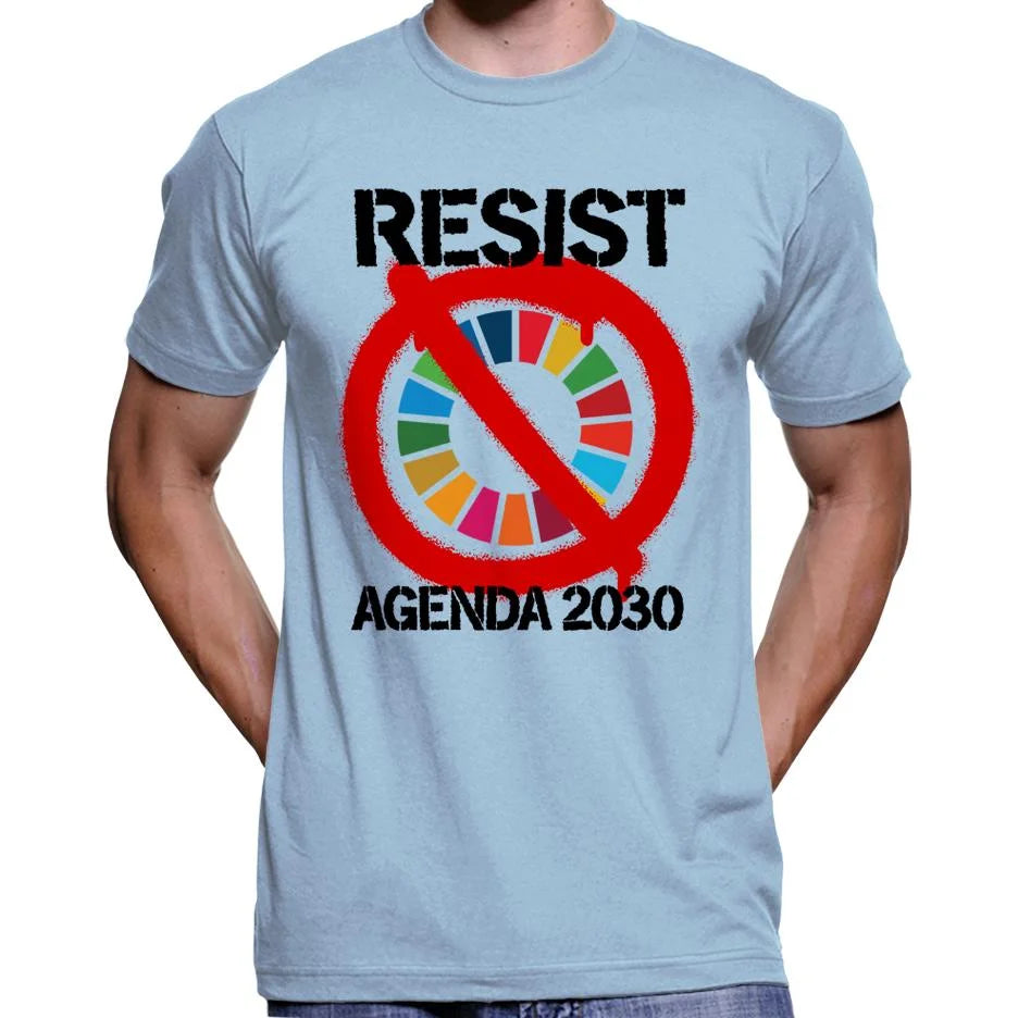 Resist Agenda 2030 T-Shirt Wide Awake Clothing