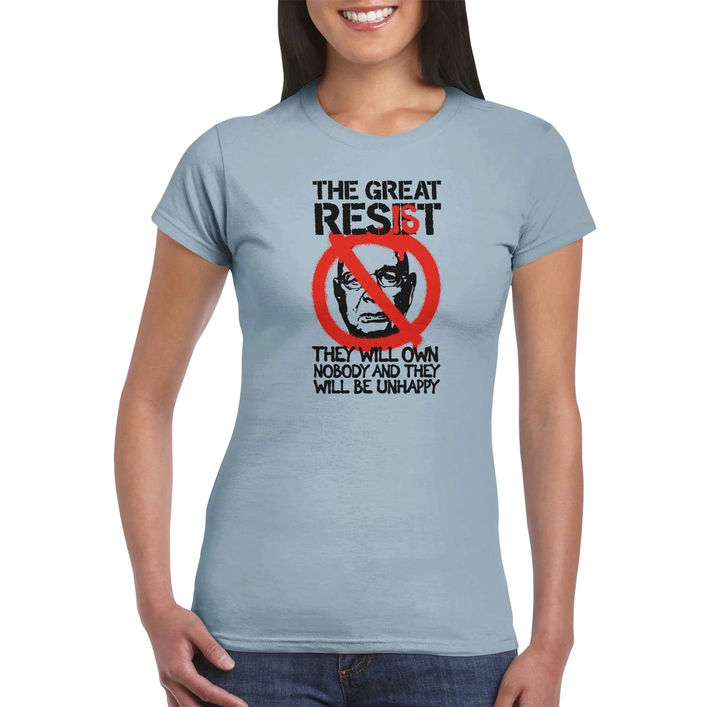 Das große Widerstands-Frauen-T-Shirt