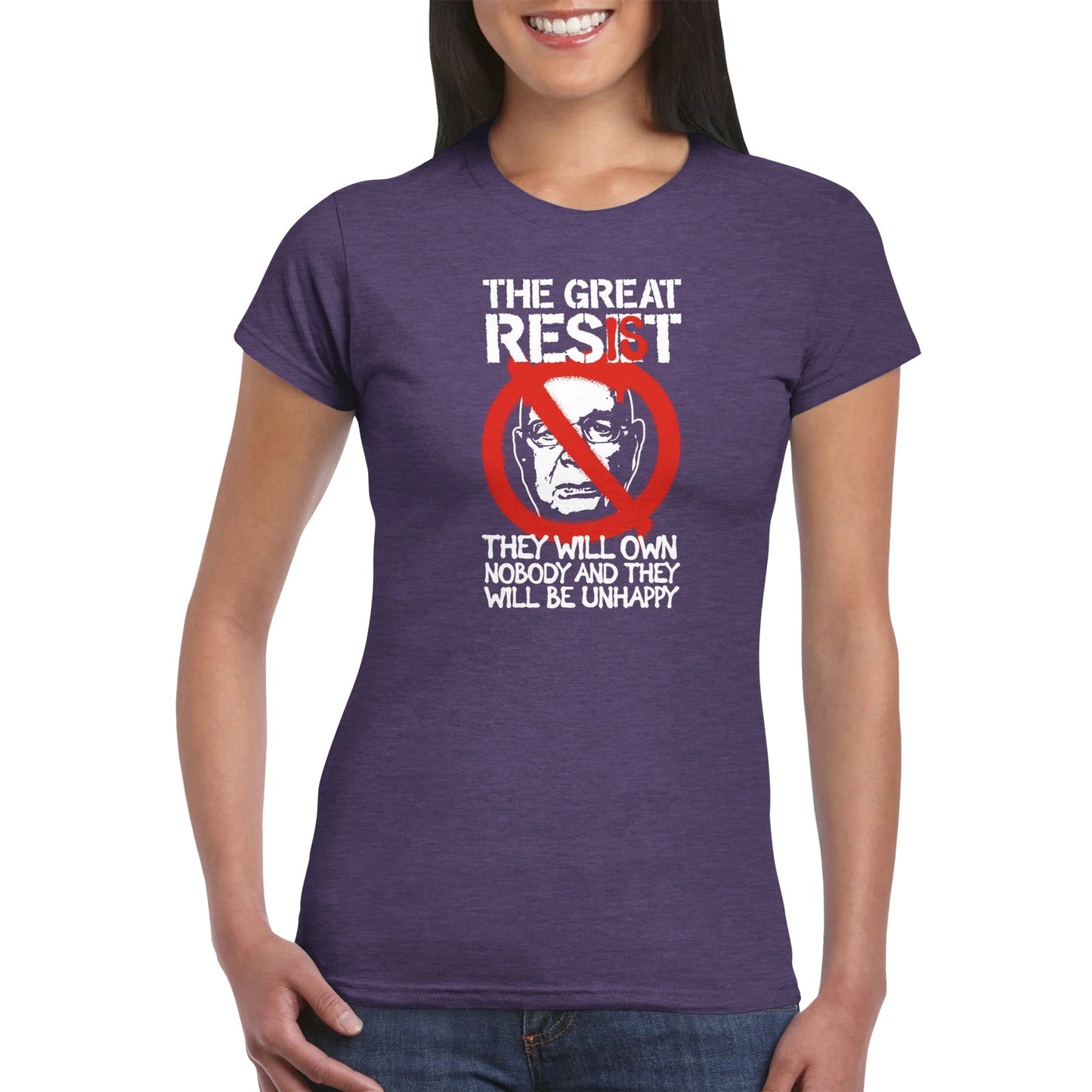 Das große Widerstands-Frauen-T-Shirt
