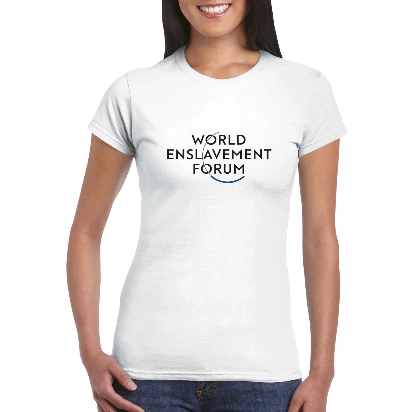 Weltversklavungsforum Damen T-Shirt