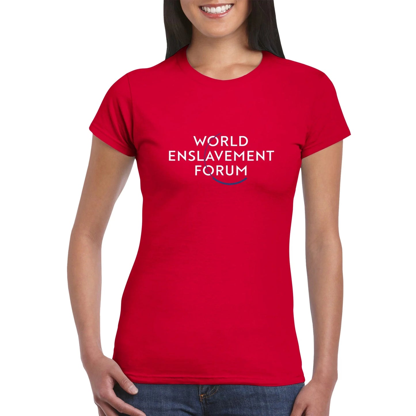 Weltversklavungsforum Damen T-Shirt