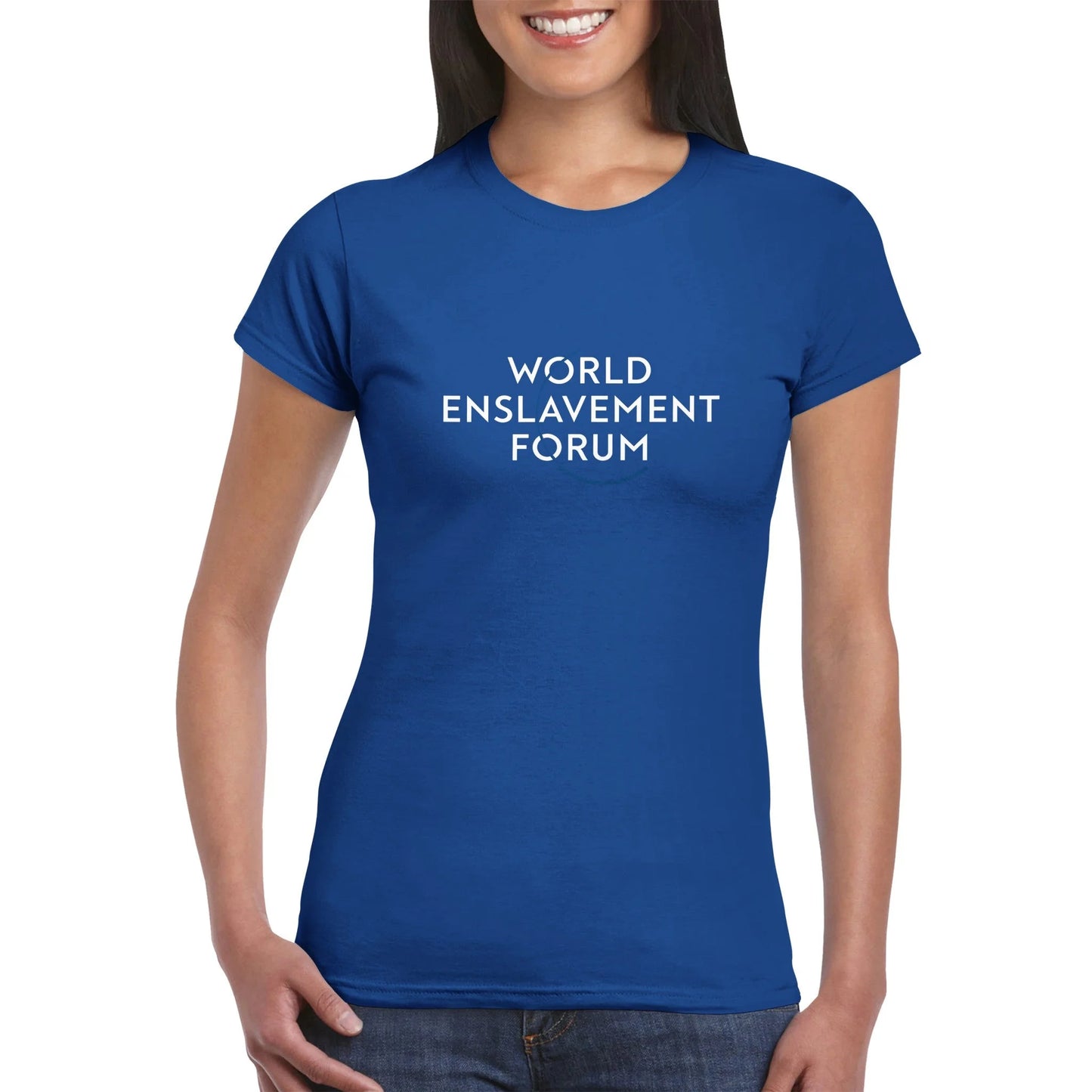 Weltversklavungsforum Damen T-Shirt