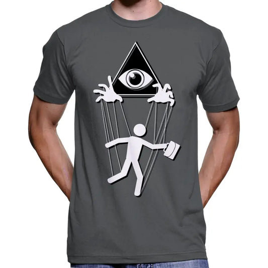 All Seeing Eye Puppet Master Anti Illuminati T-Shirt Wide Awake Clothing