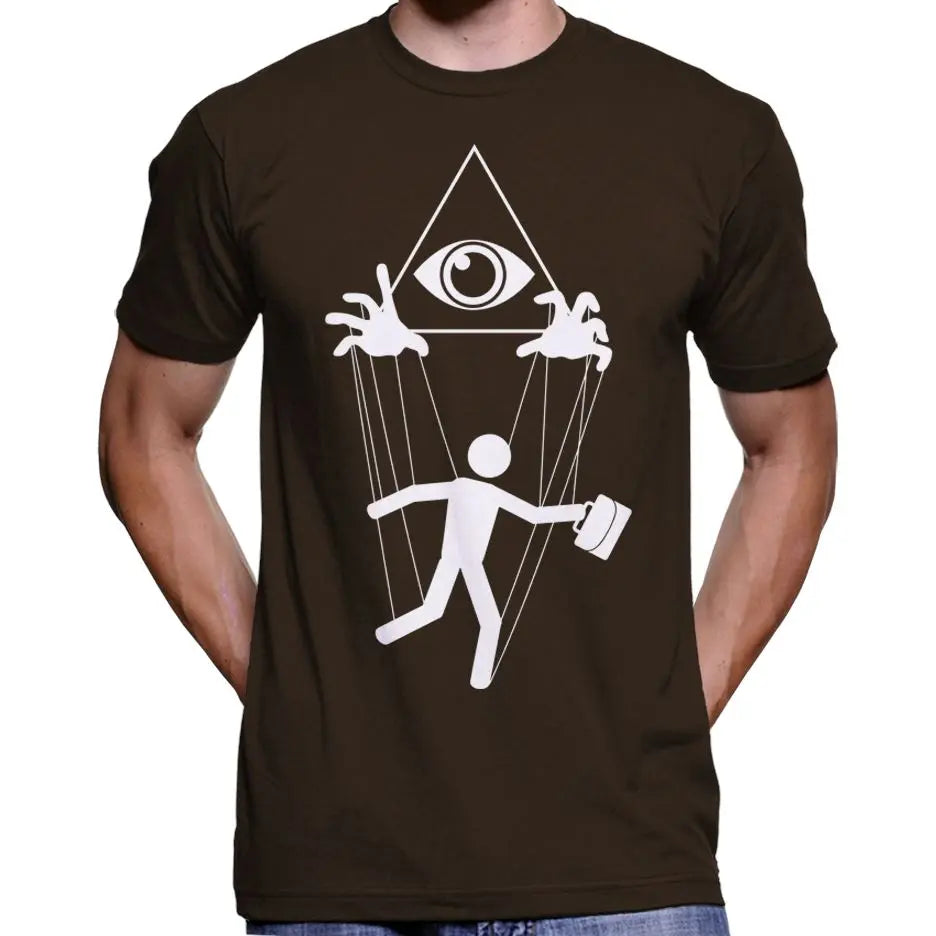 All Seeing Eye Puppet Master Anti Illuminati T-Shirt Wide Awake Clothing