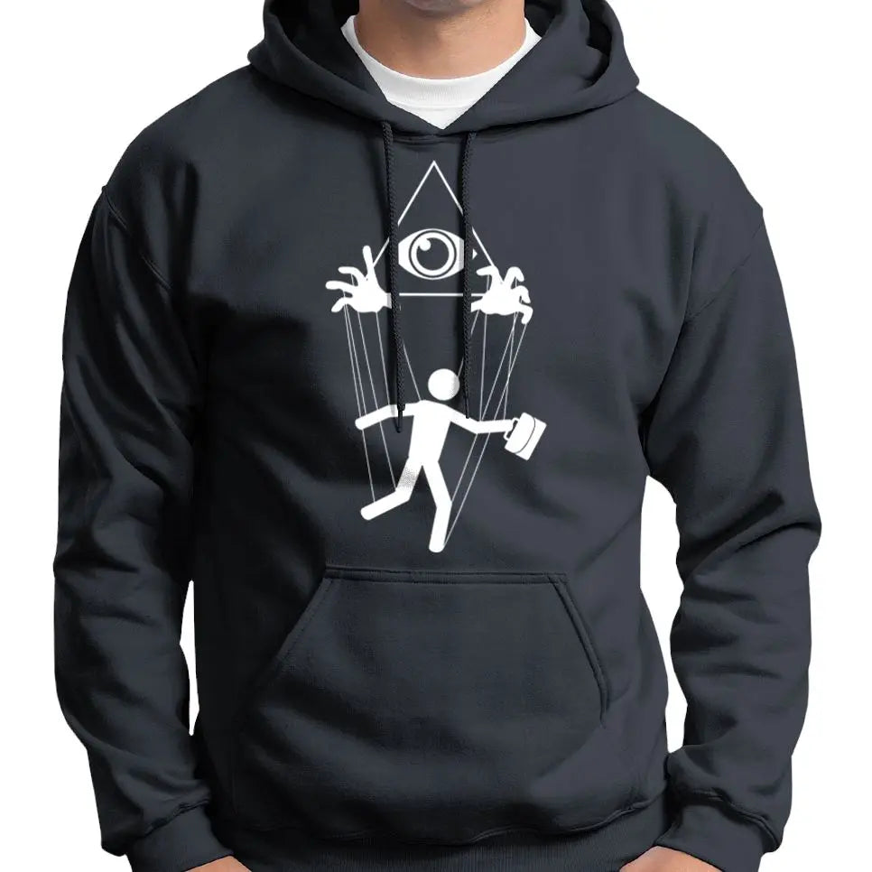 All Seeing Eye Puppet Master Anti Illuminati Hoodie Wide Awake Clothing