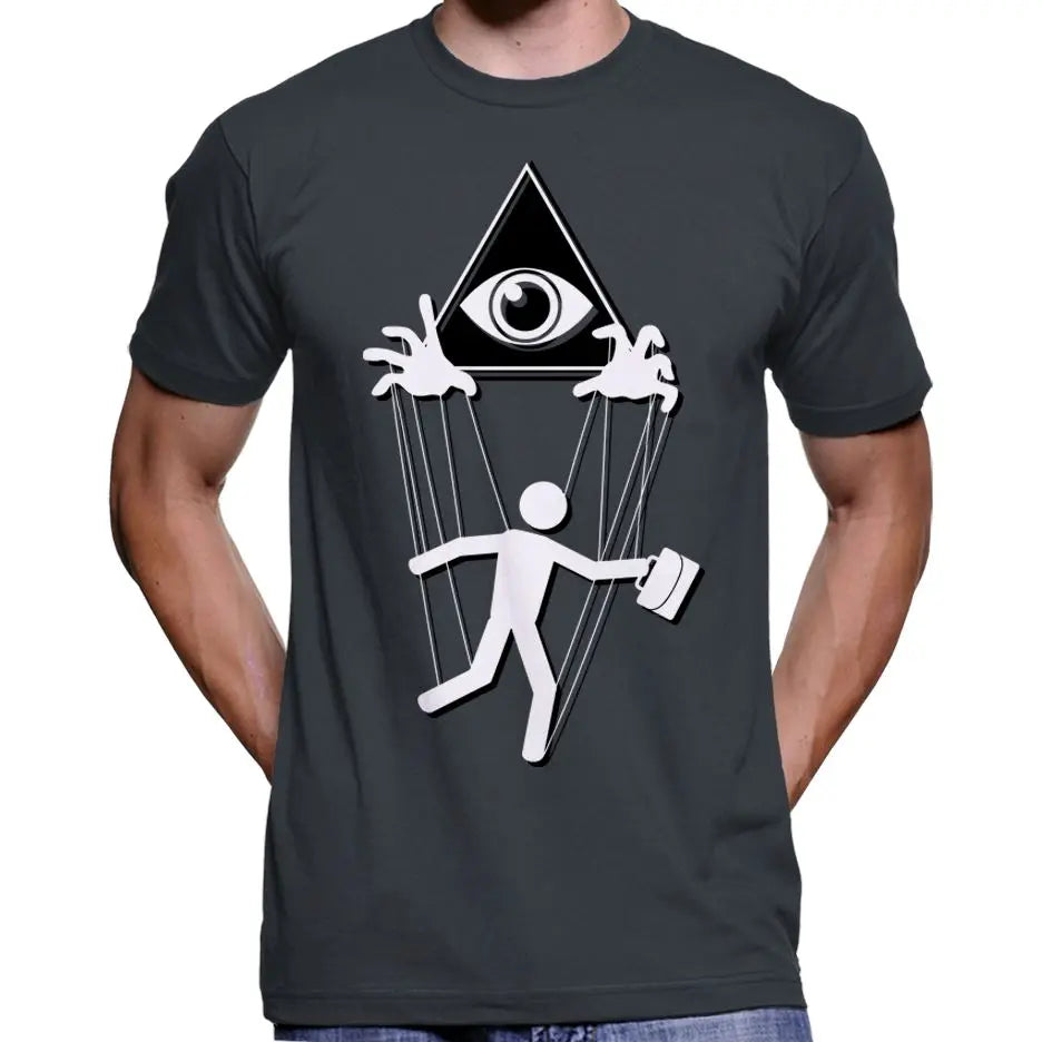All Seeing Eye Puppet Master Anti Illuminati T-Shirt Wide Awake Clothing
