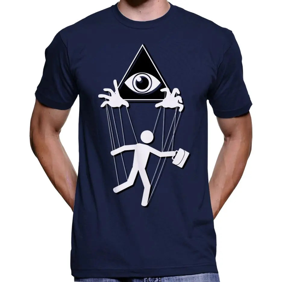 All Seeing Eye Puppet Master Anti Illuminati T-Shirt Wide Awake Clothing