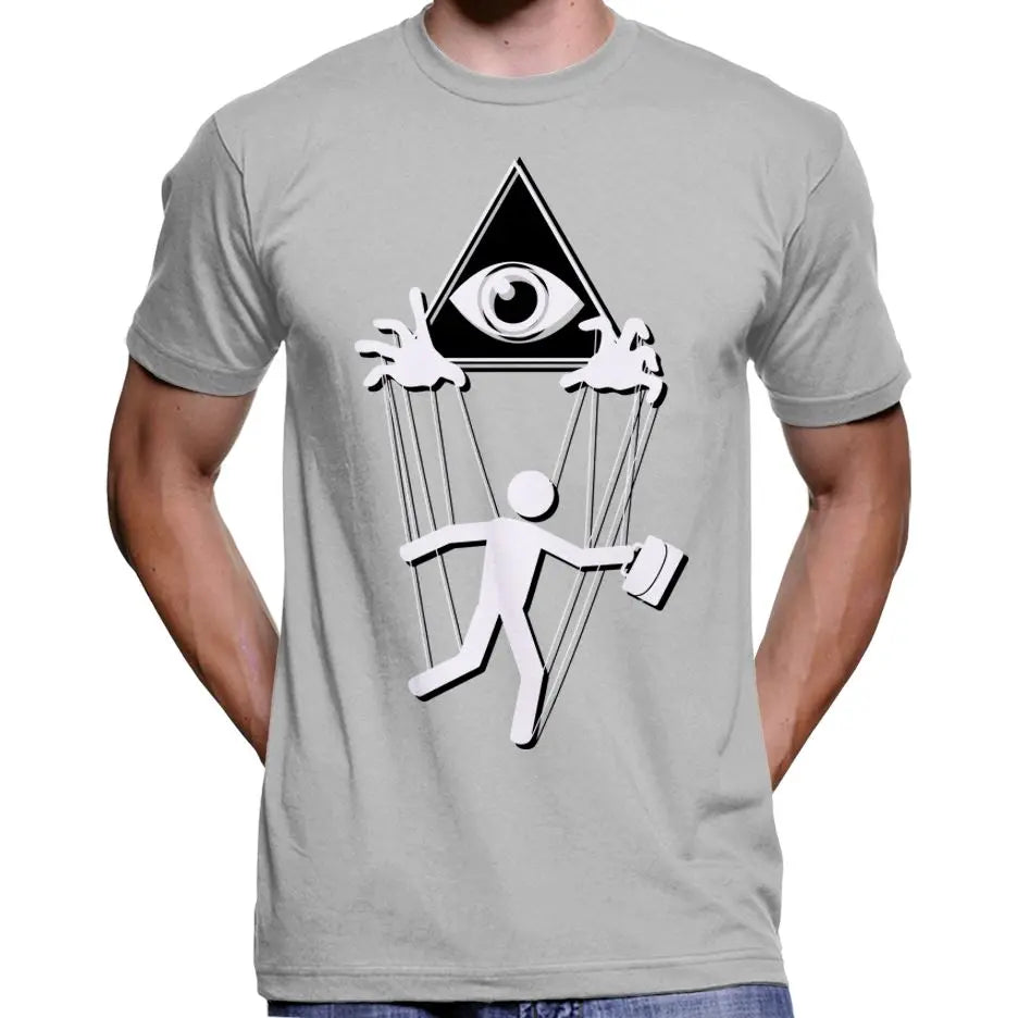 All Seeing Eye Puppet Master Anti Illuminati T-Shirt Wide Awake Clothing