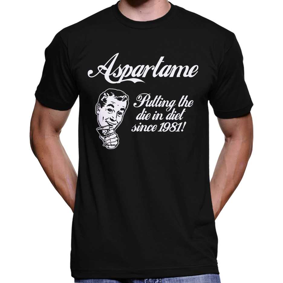 Aspartame - Putting The 'Die' In 'Diet' T-Shirt Wide Awake Clothing