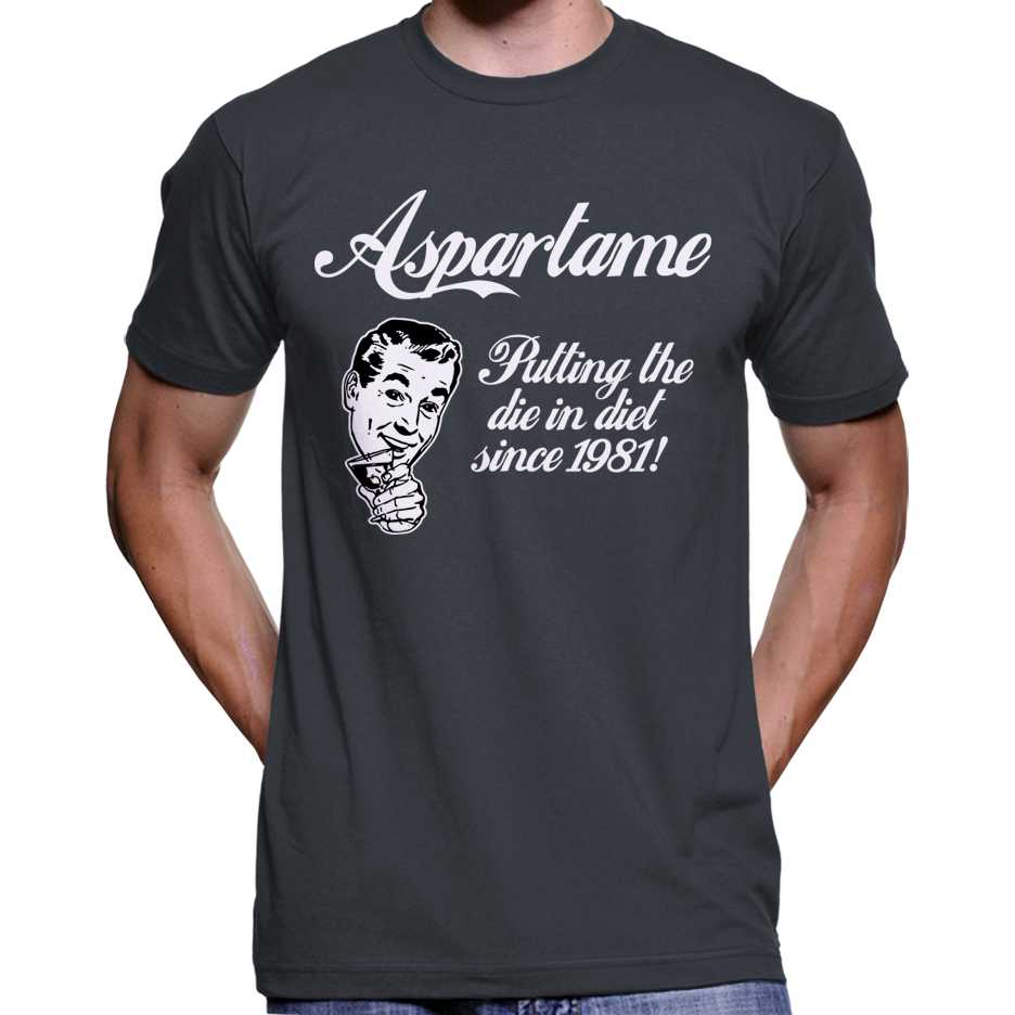Aspartame - Putting The 'Die' In 'Diet' T-Shirt Wide Awake Clothing