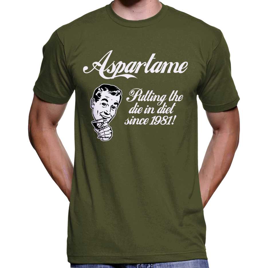 Aspartame - Putting The 'Die' In 'Diet' T-Shirt Wide Awake Clothing