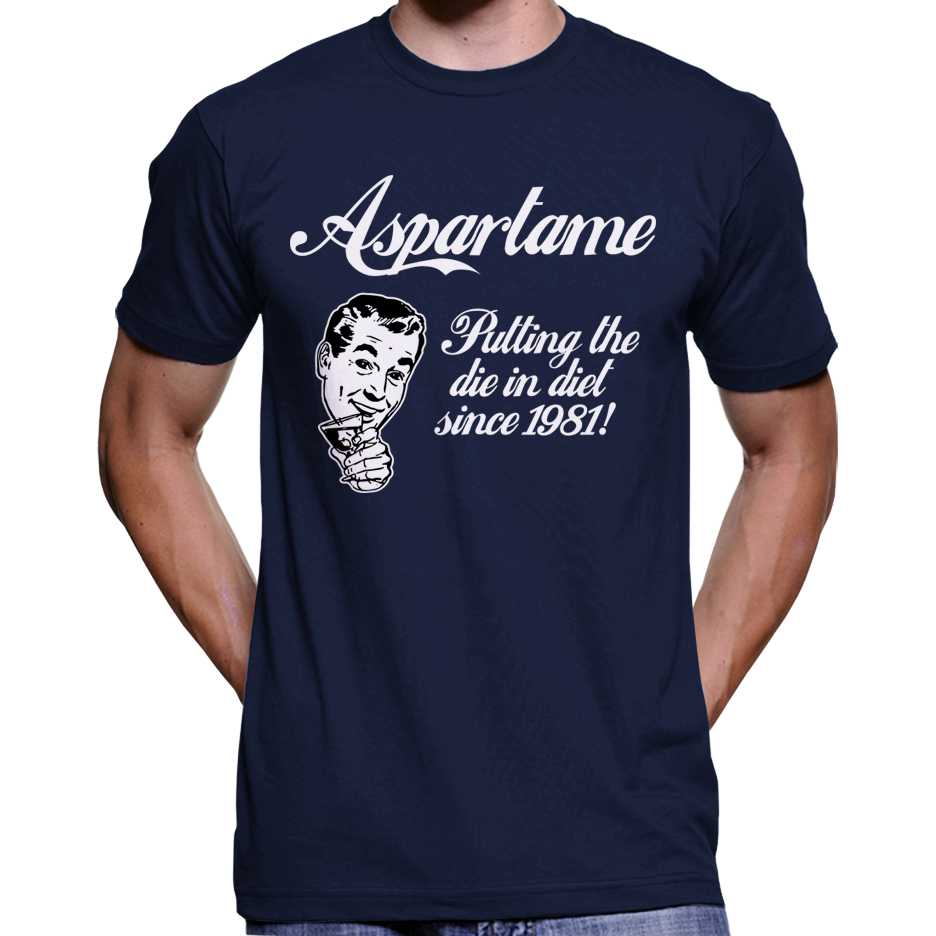 Aspartame - Putting The 'Die' In 'Diet' T-Shirt Wide Awake Clothing
