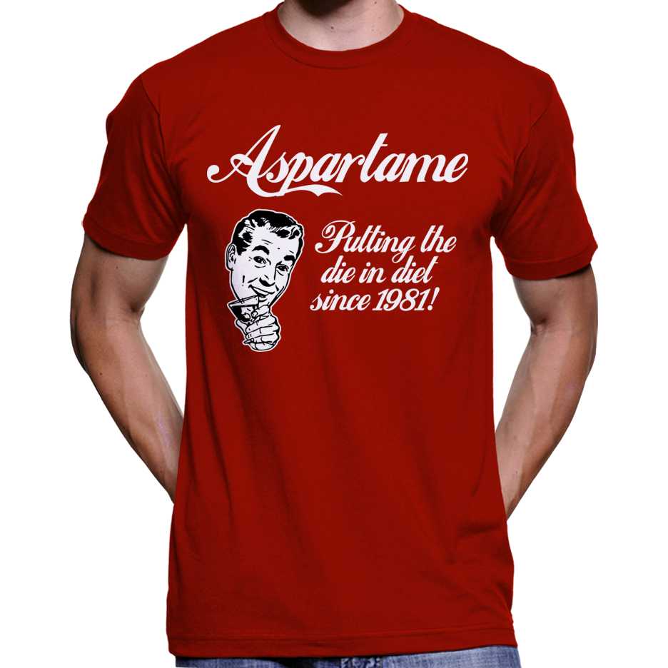Aspartame - Putting The 'Die' In 'Diet' T-Shirt Wide Awake Clothing
