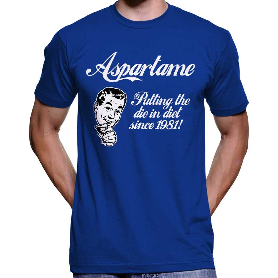 Aspartame - Putting The 'Die' In 'Diet' T-Shirt Wide Awake Clothing