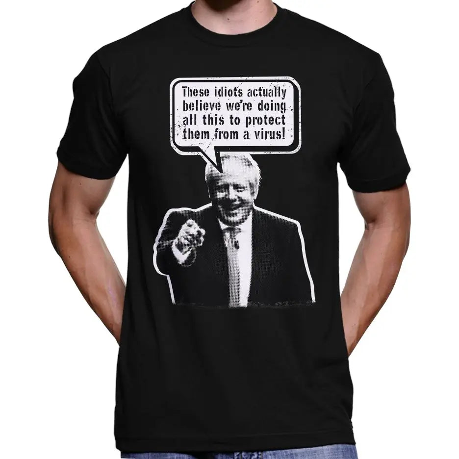 Boris Johnson Laughing At You T-Shirt Wide Awake Clothing