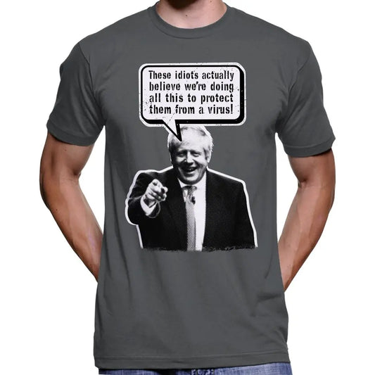 Boris Johnson Laughing At You T-Shirt Wide Awake Clothing