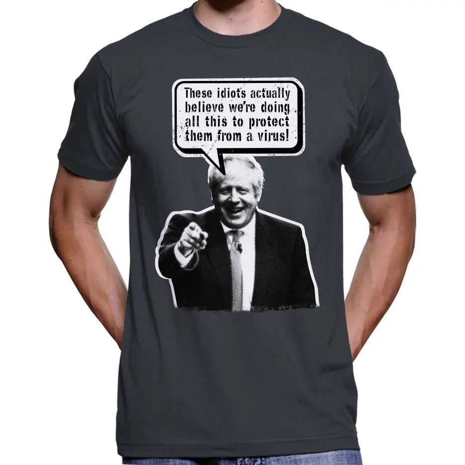 Boris Johnson Laughing At You T-Shirt Wide Awake Clothing