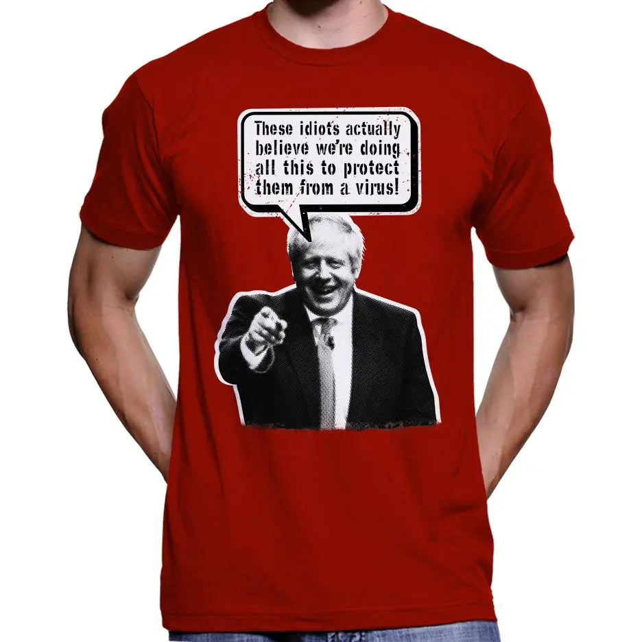 Boris Johnson Laughing At You T-Shirt Wide Awake Clothing