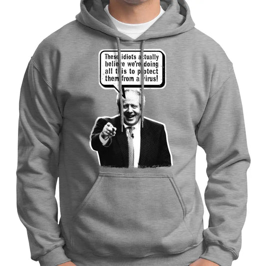 Boris Johnson Laughing At You Hoodie Wide Awake Clothing
