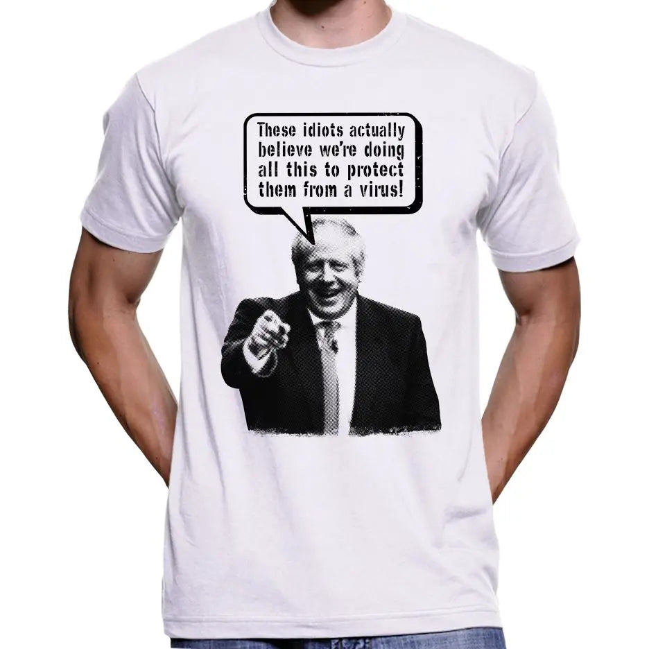 Boris Johnson Laughing At You T-Shirt Wide Awake Clothing