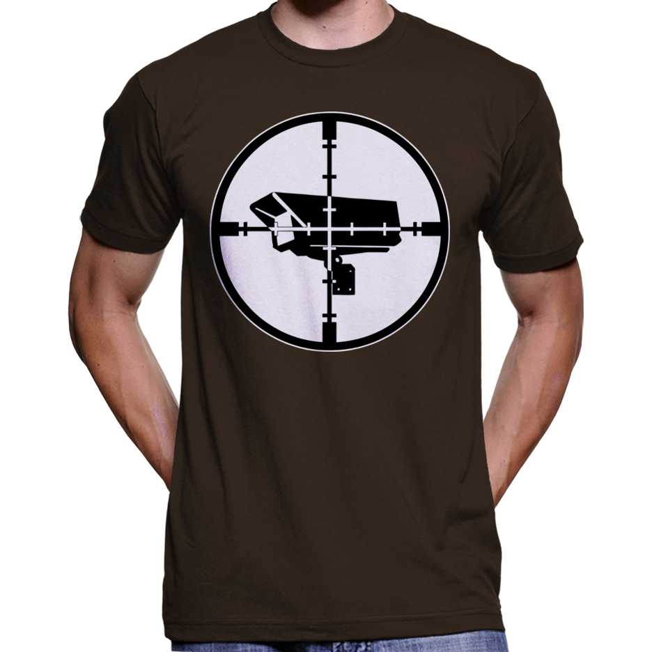 Surveillance Camera Target Practice T-Shirt Wide Awake Clothing