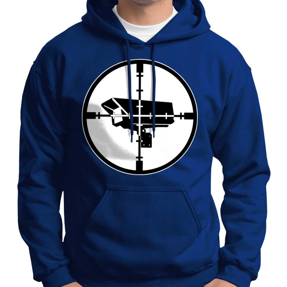 Surveillance Camera Target Practice Hoodie Wide Awake Clothing