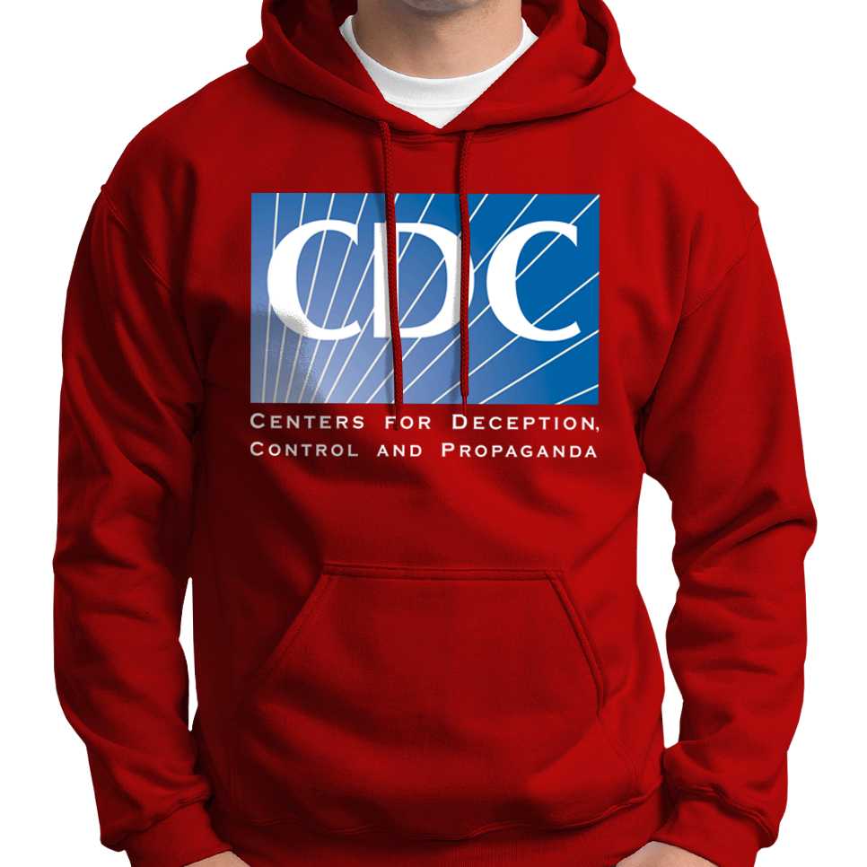 CDC "Centers For Deception, Control & Propaganda" Hoodie Wide Awake Clothing