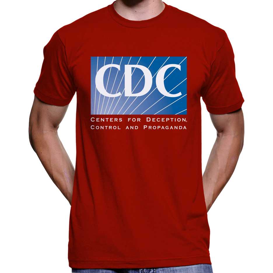CDC "Centers For Deception, Control & Propaganda" T-Shirt Wide Awake Clothing