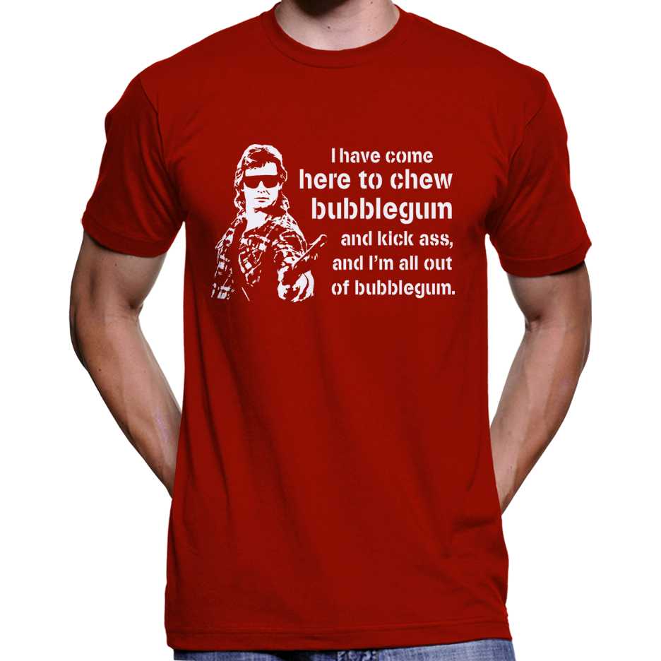 They Live "Chew Bubblegum" T-Shirt Wide Awake Clothing