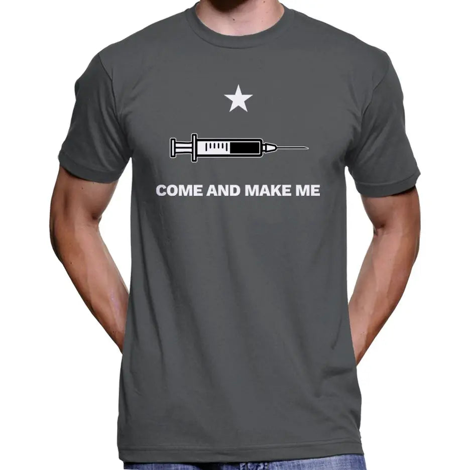 "Come And Make Me" Anti Covid Vaccine T-Shirt Wide Awake Clothing