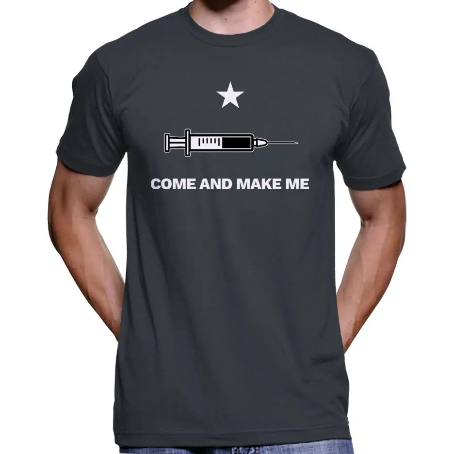 "Come And Make Me" Anti Covid Vaccine T-Shirt Wide Awake Clothing