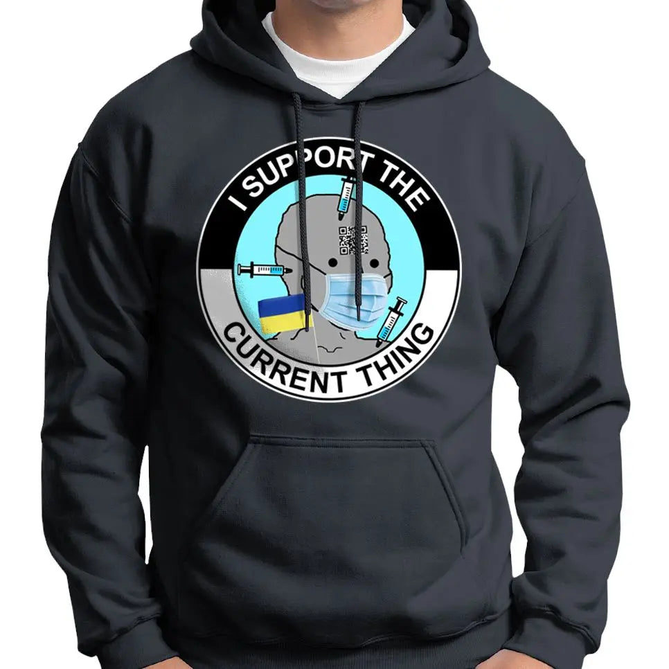 I Support The Current Thing Hoodie Wide Awake Clothing