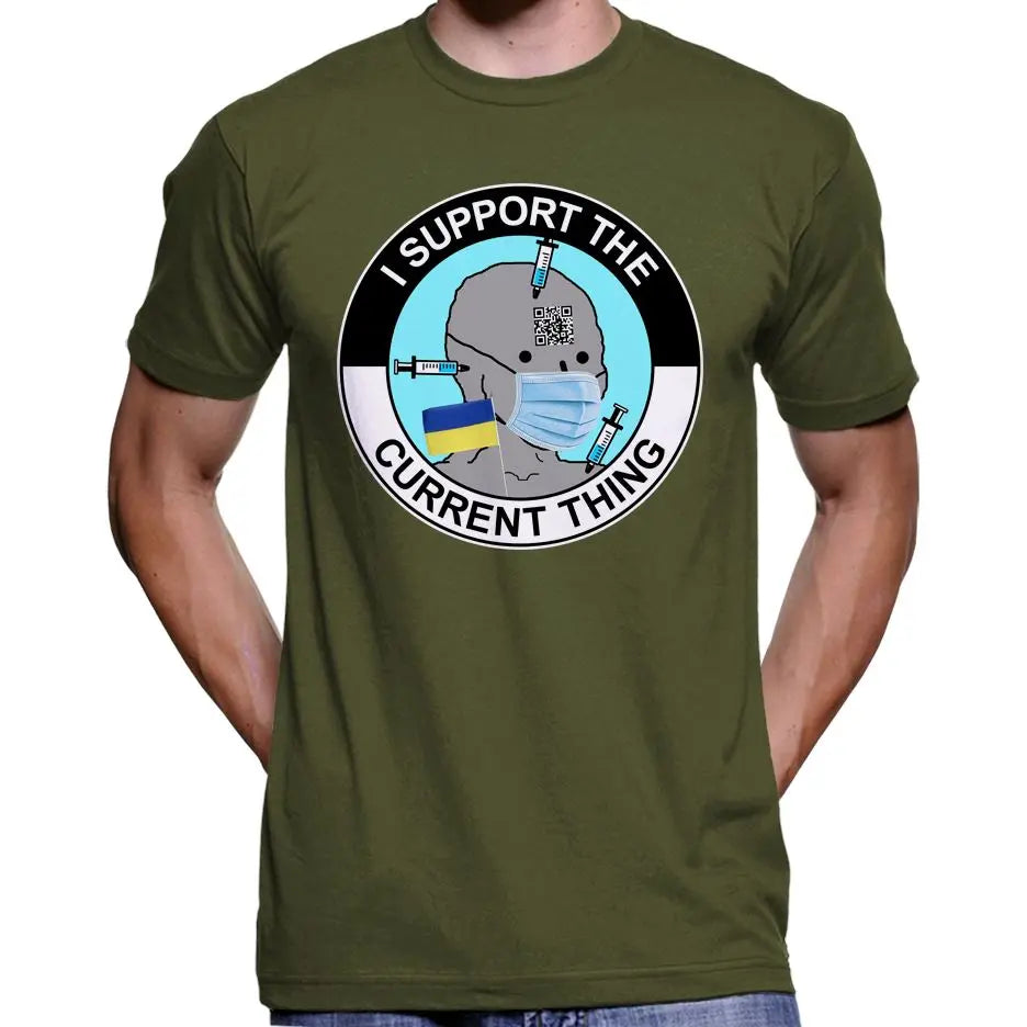 I Support The Current Thing T-Shirt Wide Awake Clothing