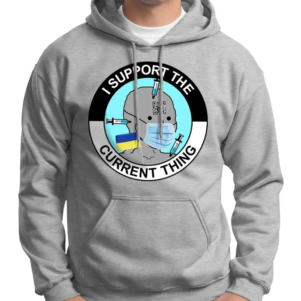 I Support The Current Thing Hoodie Wide Awake Clothing