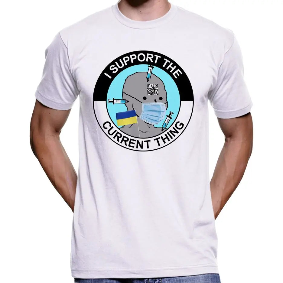 I Support The Current Thing T-Shirt Wide Awake Clothing