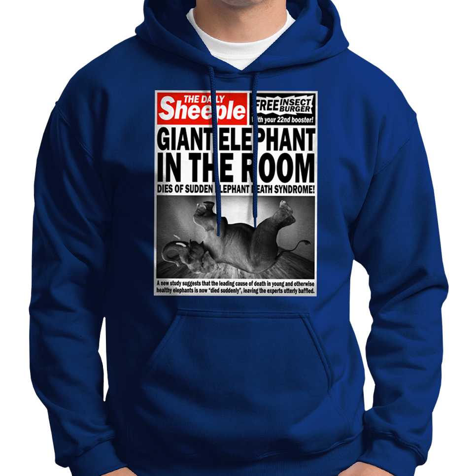 "Giant Elephant In The Room Dies..." Hoodie Wide Awake Clothing