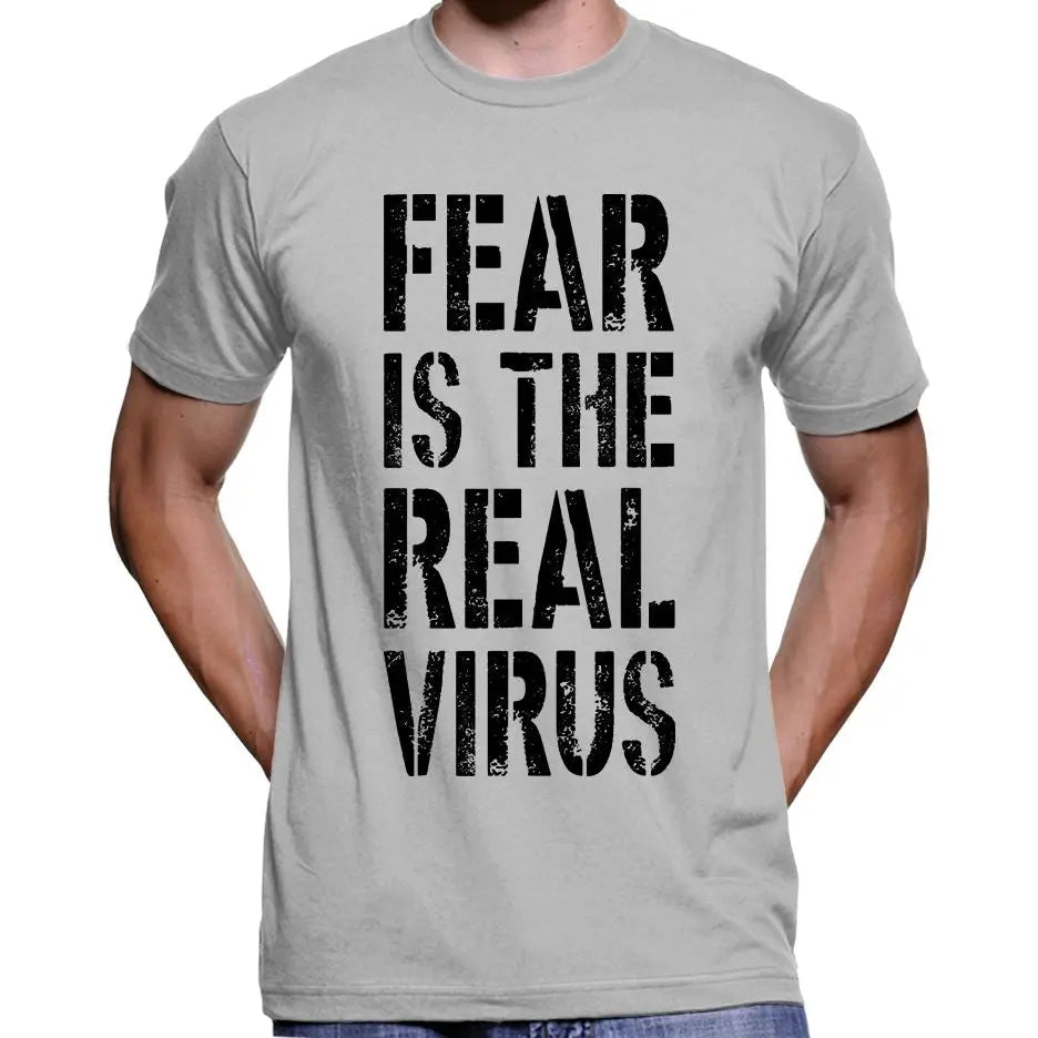 "Fear Is The Real Virus" T-Shirt Wide Awake Clothing