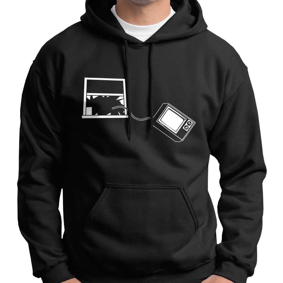 Kill Your TV Anti Mainstream Media Hoodie Wide Awake Clothing