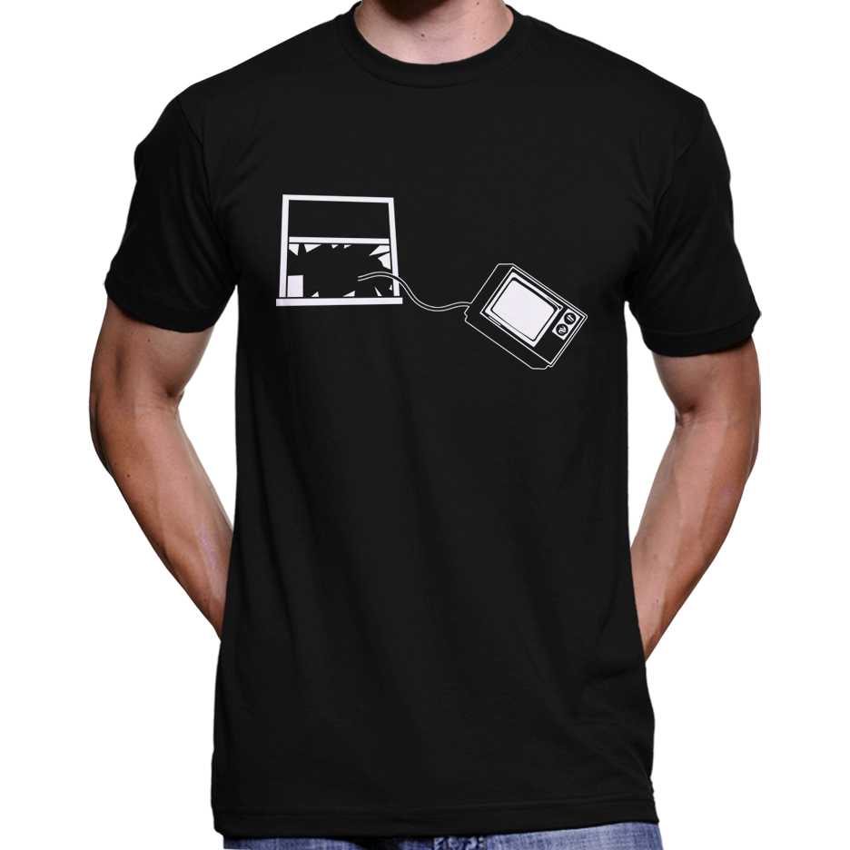Kill Your TV Anti Mainstream Media T-Shirt Wide Awake Clothing